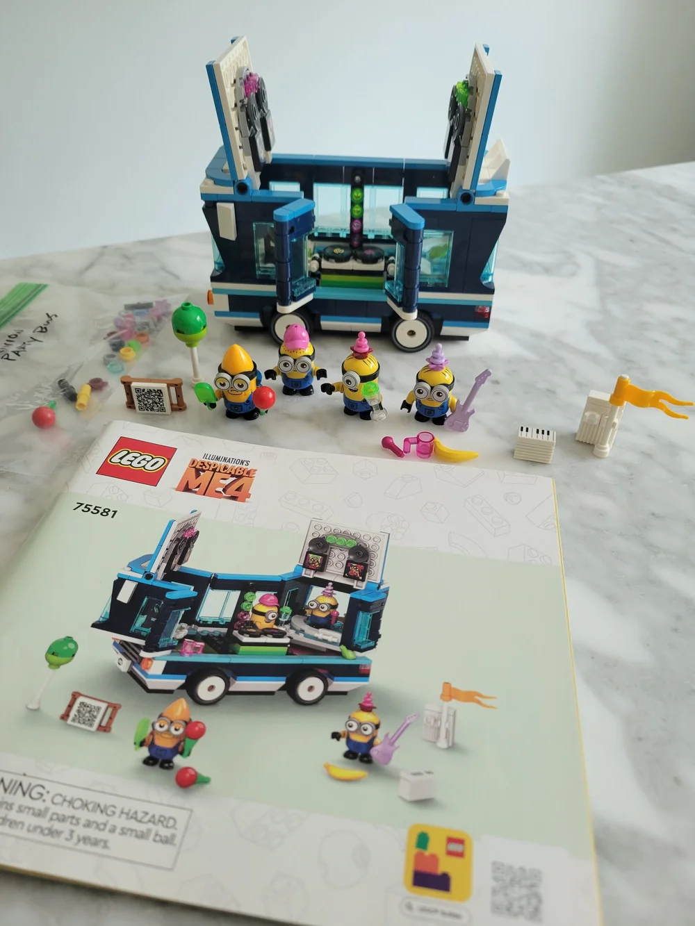 LEGO Minions Party Bus Playset 75581 - No Box